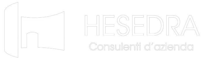 Hesedra logo bianco